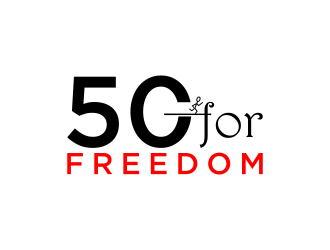 50 for Freedom logo design by sitizen