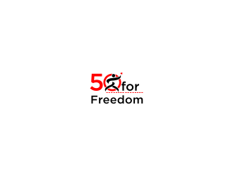 50 for Freedom logo design by domerouz