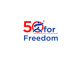 50 for Freedom logo design by domerouz