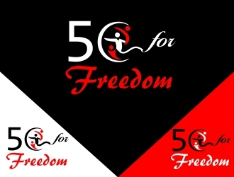 50 for Freedom logo design by fabrizio70