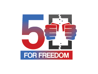 50 for Freedom logo design by czars