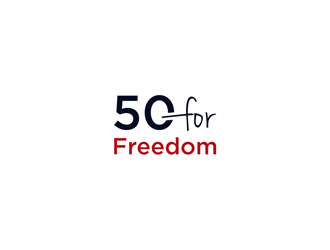 50 for Freedom logo design by cimot