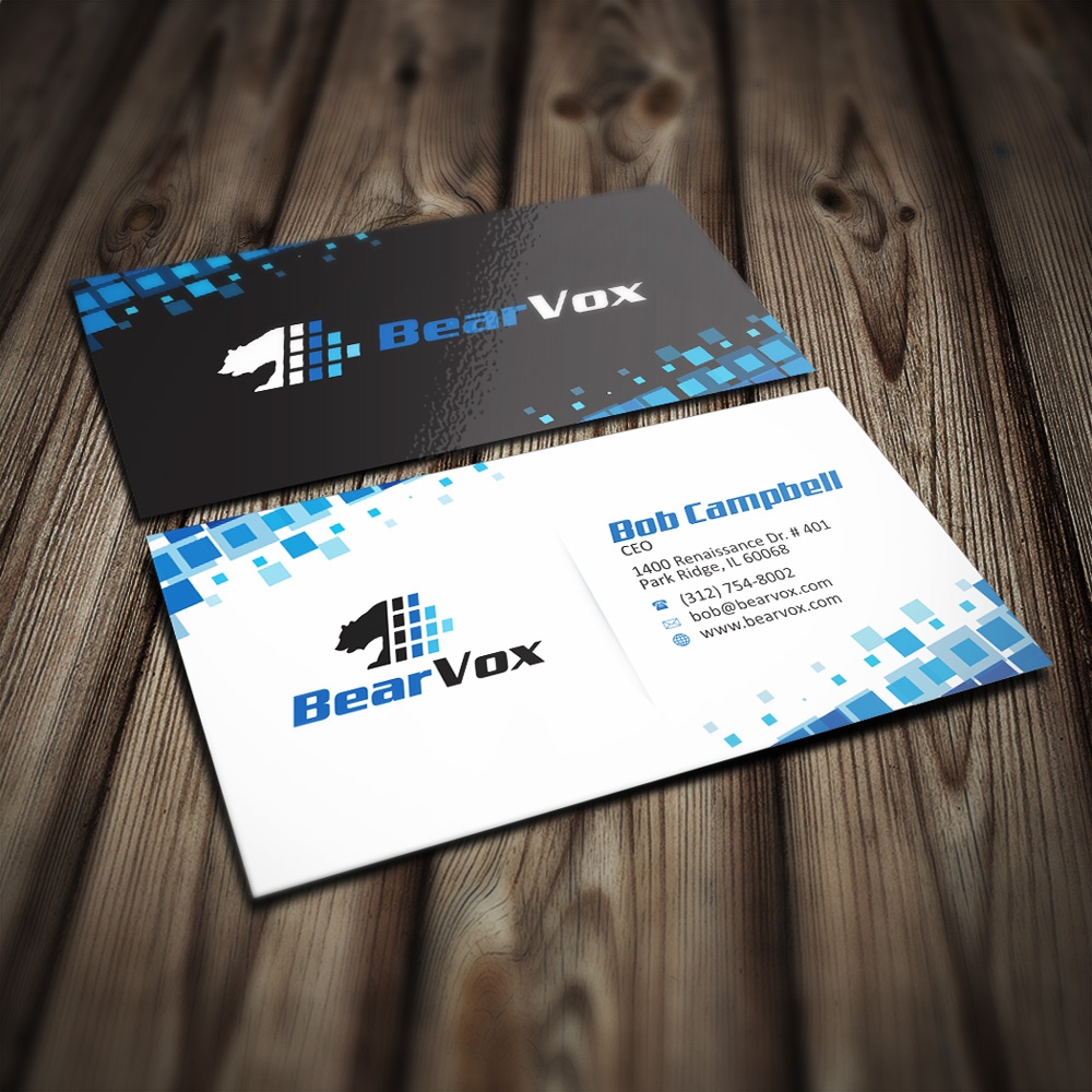 BearVox media logo design by mletus
