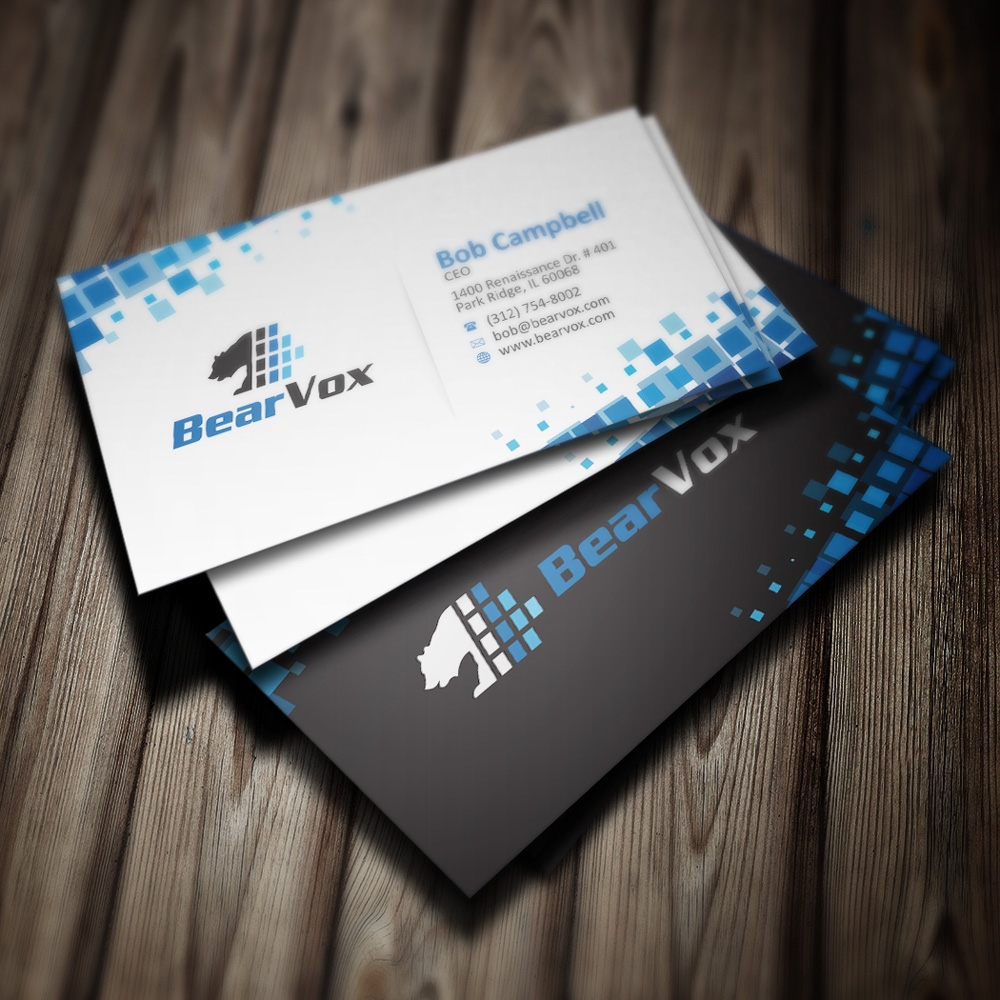 BearVox media logo design by mletus