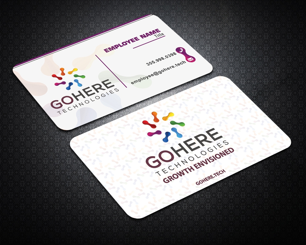 GOHERE Technologies logo design by MastersDesigns