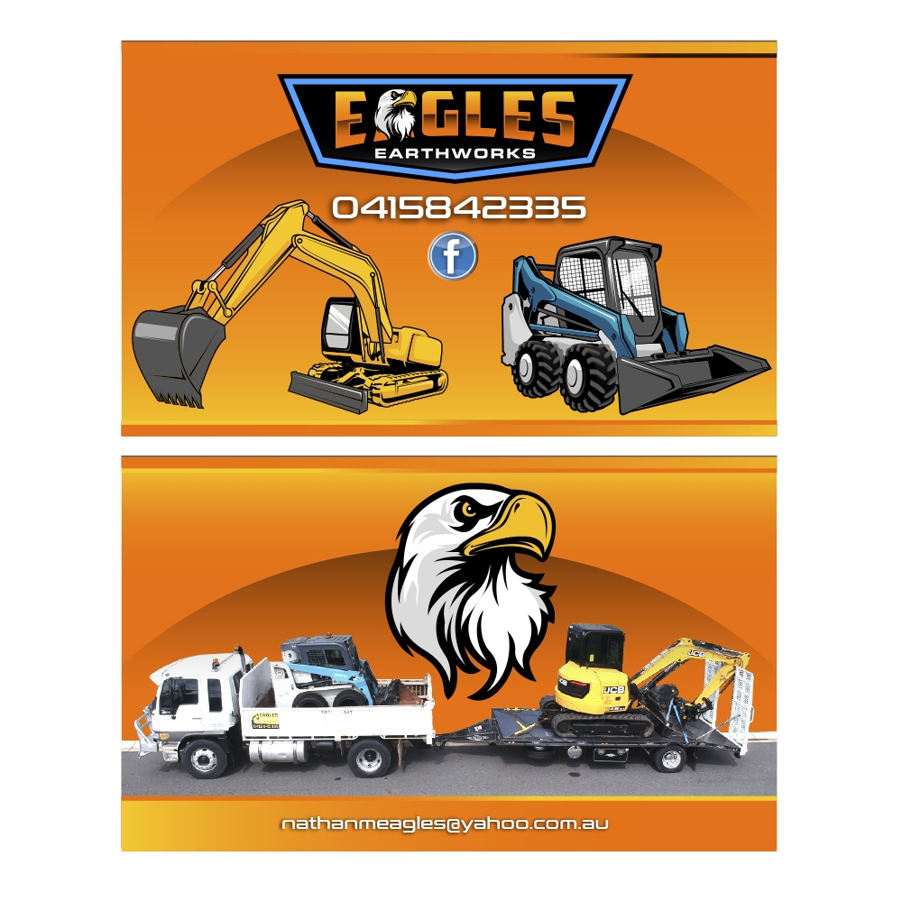 Eagles Earthworks logo design by mcocjen