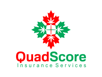 QuadScore Insurance Services logo design by AisRafa
