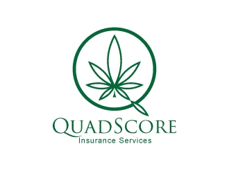 QuadScore Insurance Services logo design by mHong