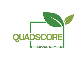 QuadScore Insurance Services logo design by damlogo