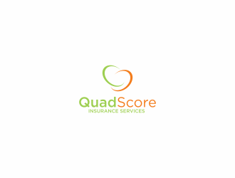 QuadScore Insurance Services logo design by Mr_Undho