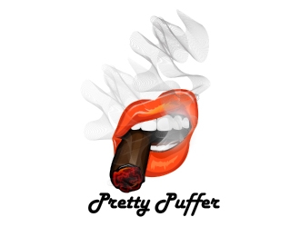 Pretty Puffer logo design by jaize