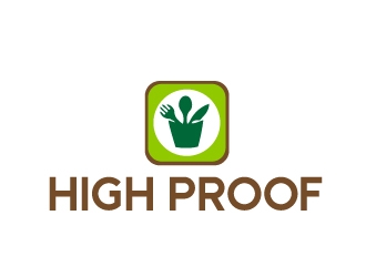 High Proof logo design by Marianne
