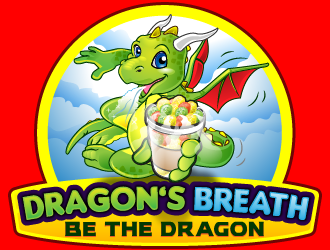 Dragon’s Breath / Be the dragon logo design by reight