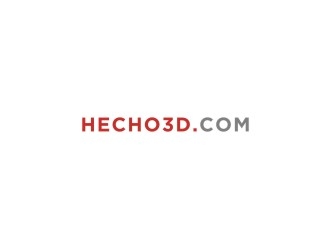 Hecho3D.com logo design by bricton