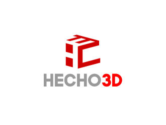 Hecho3D.com logo design by Akli