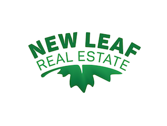 NEW LEAF REAL ESTATE logo design by etrainor96