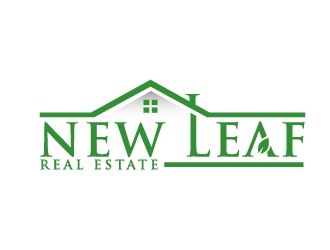 NEW LEAF REAL ESTATE logo design by jenyl