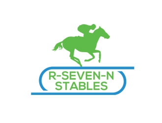 R-Seven-N Stables logo design by zluvig
