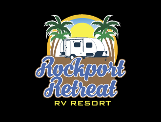 Rockport Retreat RV Resort logo design by yurie