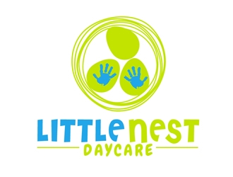 Little Nest Daycare logo design by DreamLogoDesign