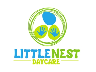 Little Nest Daycare logo design by DreamLogoDesign