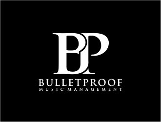 BulletProof Music Management  logo design by kimora