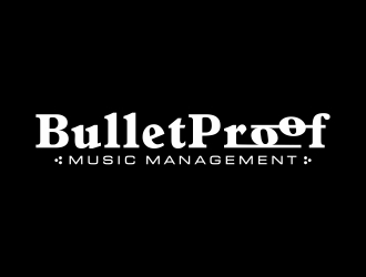 BulletProof Music Management  logo design by Mbezz