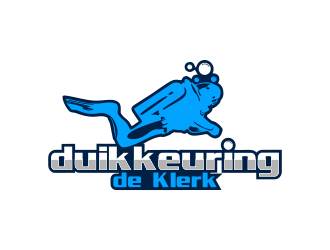 duikkeuring de Klerk logo design by imagine