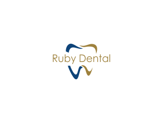 Ruby Dental logo design by Greenlight