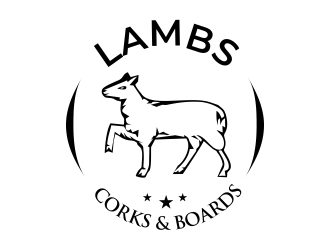 Lambs Corks & Boards logo design by qqdesigns