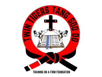 Twin Tigers Martial Arts logo design by aldesign