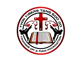 Twin Tigers Martial Arts logo design by firstmove
