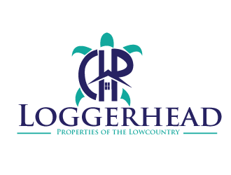 Loggerhead Properties of the Lowcountry logo design by bloomgirrl
