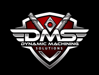 Dynamic Machining Solutions logo design by DreamLogoDesign