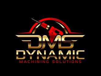 Dynamic Machining Solutions logo design by DreamLogoDesign