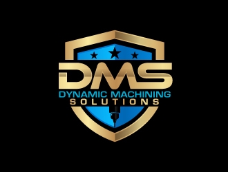 Dynamic Machining Solutions logo design by nexgen