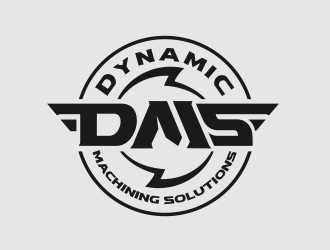 Dynamic Machining Solutions logo design by sgt.trigger
