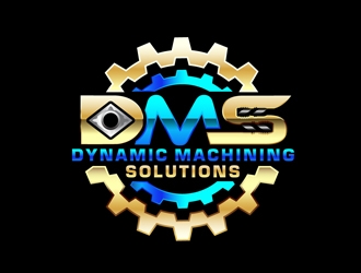 Dynamic Machining Solutions logo design by DreamLogoDesign