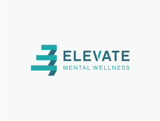 ELEVATE MENTAL WELLNESS logo design by vostre