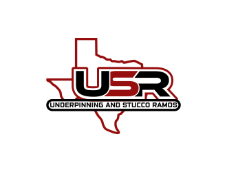 Underpinning and Stucco Ramos , USR logo design by Akli