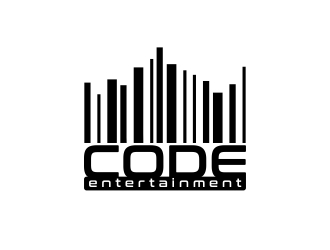 Code entertainment  logo design by b3no