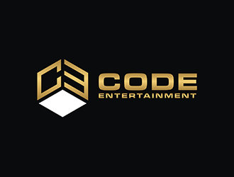 Code entertainment  logo design by checx