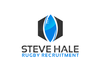 Steve Hale Rugby Recruitment logo design by BeDesign