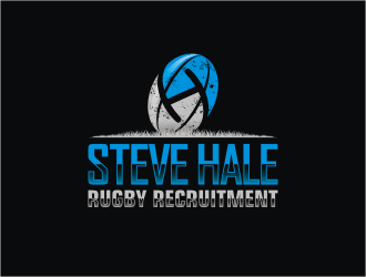 Steve Hale Rugby Recruitment logo design by catalin