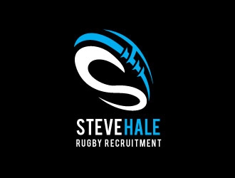 Steve Hale Rugby Recruitment logo design by REDCROW