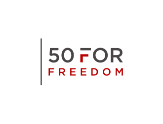 50 for Freedom logo design by Asani Chie