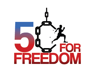50 for Freedom logo design by czars