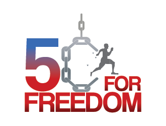 50 for Freedom logo design by czars