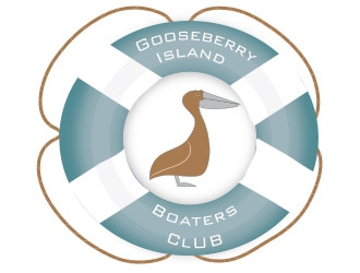 Gooseberry Island Boaters Club  logo design by not2shabby