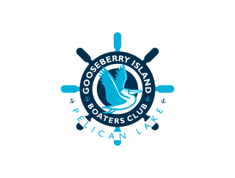 Gooseberry Island Boaters Club  logo design by FloVal